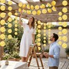 Yellow Lemon Banner Citrus Hanging Garlands Lemonade Party Decorations
