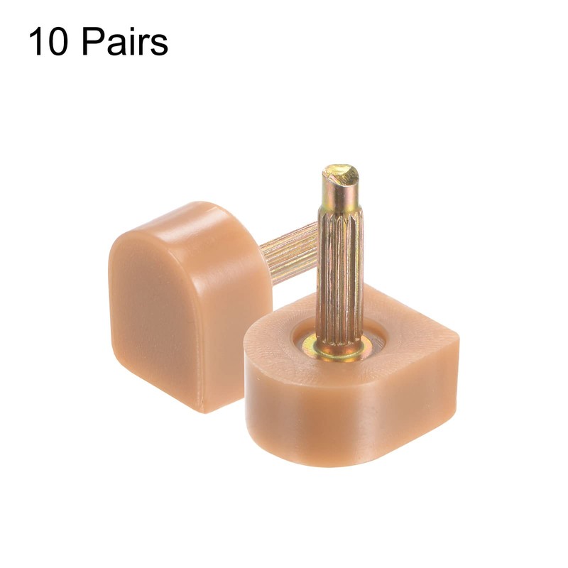 HARFINGTON 10 Pairs TPU High Heel Tips Shoes Replacement Tap