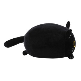 I-TOTAL® - Decorative Cushion for Bed/Sofa | Comfortable and Cuddly (Black CAT)