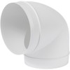 HVAC OV 6” Inch Round Duct Elbow 90 Degree for