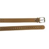 Glamexx24 Women's Genuine Leather Belt, 2 cm Wide, Denim Belt,