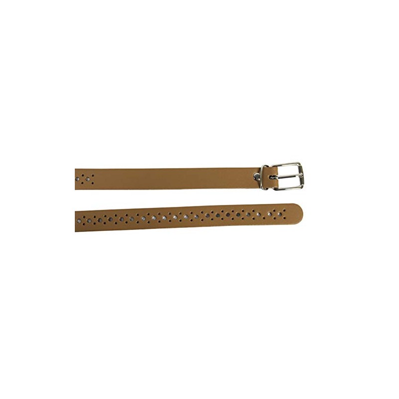 Glamexx24 Women's Genuine Leather Belt, 2 cm Wide, Denim Belt,