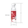 Kids Foam Toothpaste with Strawberry Flavor, Fluoride Free Natural Formula,