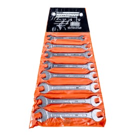 Brueder Mannesmann Werkzeuge M 110-08 Gabelschlüsselsatz 8-teilig