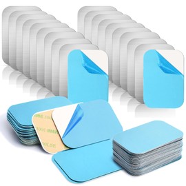 MIN CI 80Stück Handyhalterung Auto Magnet, 65x45x0.4 Handy Magnetplatte Metallplatte Handy Magnete Rechtecke Magnet für HandyhüLle Magnete Klebepads