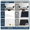 BUBOS 6 Pack Large Acoustic Panels,48x12Inch SoundProof Panels for Walls,Self