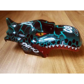 DYODYORC 2 Pack Car Shells for Replacement, Cool Dinosaurs, Easy to Install, Cyan and Green Set