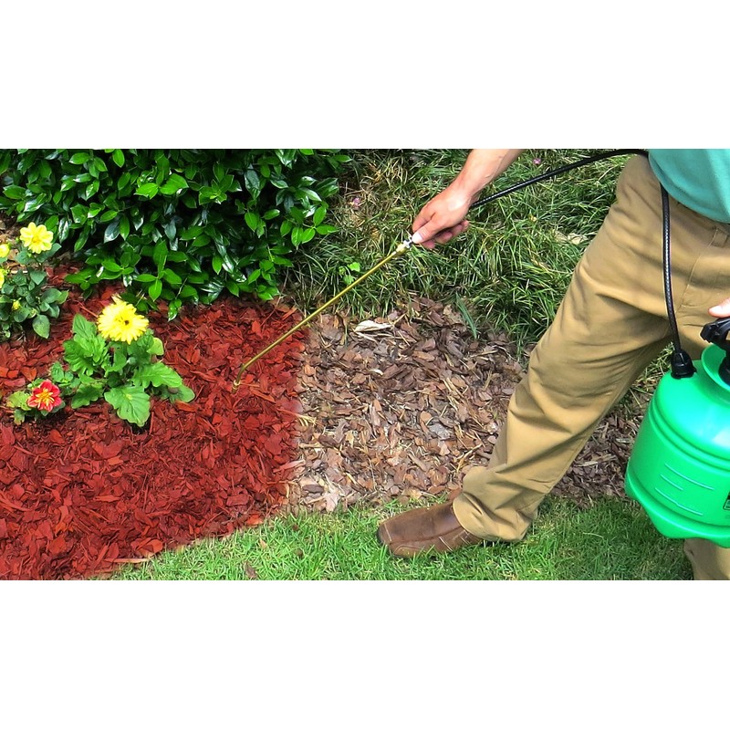 EnviroColor Red Mulch Dye | 32 oz Treats 2400 Ft²,