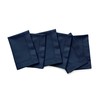 Solino Home Navy Cloth Napkins Set of 6 – Cotton