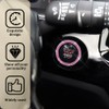 RGOAANC RGOAANC Crystal Rhinestone Car Engine Start Stop Decoration Ring,