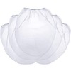 25 Pcs 5 Gallon Elastic Top Paint Strainer Bags White