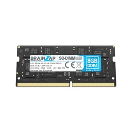 BRAINZAP 8 GB DDR4 RAM SO-DIMM PC4-2133P-SEO-11 2Rx8 2133 MHz 1.2V CL15 Notebook Laptop Memory Module Unbuffered Non-ECC