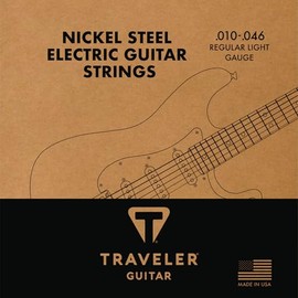 Traveler Guitar Nickel Steel Electric Guitar Strings - Regular Light Gauge 10-46