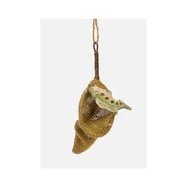 Burlap Fishing Net with Fish Christmas Tree Ornament