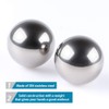 MDLUU Stainless Steel Baoding Balls, 1.57 Inches Non - Chime