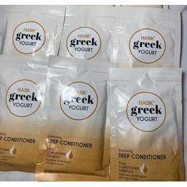 Hask 6 Hask Greek Yogurt Hydrating Deep Conditioner Fig & Honey Dual Formula 1.8 oz