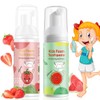 Foam Toothpaste Kids, Toddler Toothpaste with Low Fluoride, Kids Toothpaste,