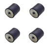 Rubbergiant Rubber mounts M6-20mm x 25mm Anti vibration rubber mount