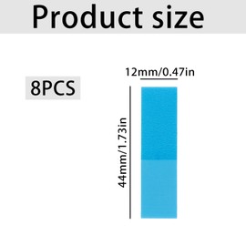 Tabanzhe 1120PCS Sticky Notes,7 Bright Colors Writable Mini Index Tabs,Neon Coloured Flag Page Markers File Label Stickers for School Office Reading Notes Books Marking Files Classify(Rectangle)