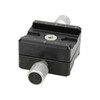 Quick Release Plate Mount Adapter Clamp Tripod Head Clamp Two