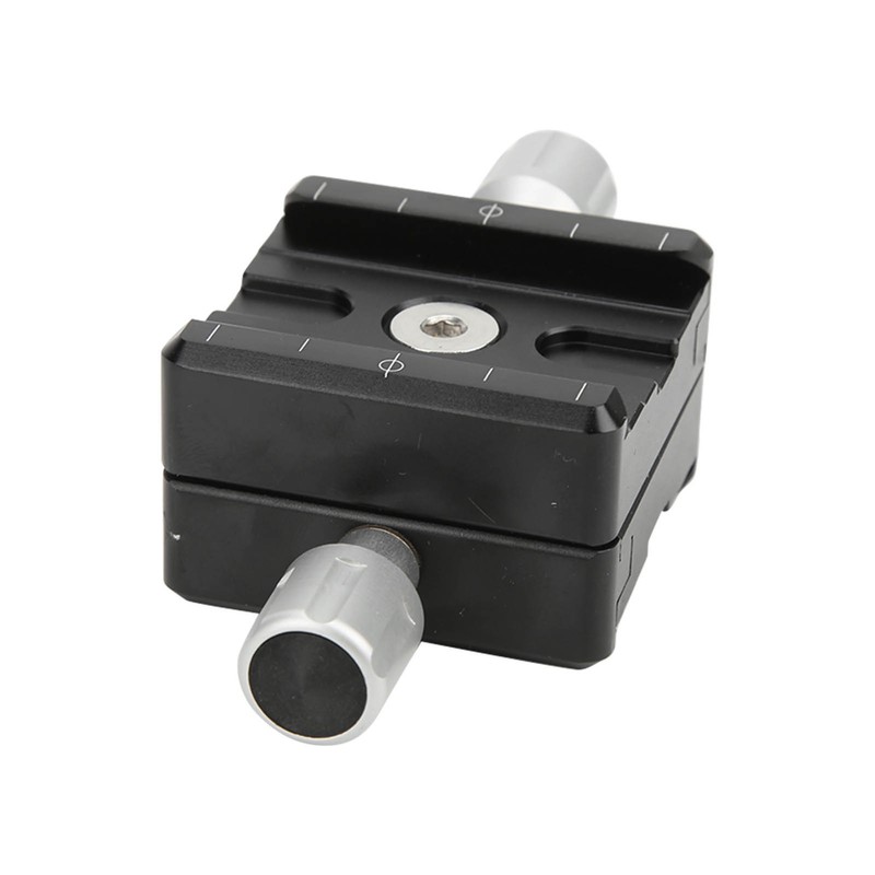 Quick Release Plate Mount Adapter Clamp Tripod Head Clamp Two