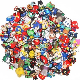 110-Piece Pack Different Shoes Charms Decoration For Clog Accessories Girls Boys