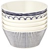 Royal Doulton Pacific Tapas Bowls, 4.3-Inch, Blue, Set of 6,Blue