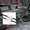 80PCS CH2 Quick Connector Stable Quick Electrical Cable Clamp Terminal