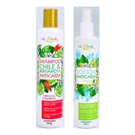 Nekane Anticaída Shampoo Chile Bergamota 300g + Loción