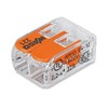 WAGO WAGO 221412 Compact 4050821808435 Verbindungsklemme, Transparent/Orange