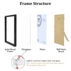 8 x 6 inch/a5 Black Picture Frame 21x15cm Photo Frame