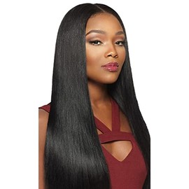 Outre 100% Human Hair Weaving GEM YAKI (8", 1B)