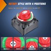Nilight Battery Switch 1-2-Both-Off 12V 24V 48V 600A High Current