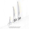 Tweezerman Pet Grooming Scissors, Stainless Steel Rounded Tip Trimming Shears