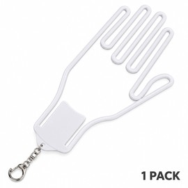 Golf Glove Holder and Stretcher for Post-Round Care – Compact Hanger with Keychain for Golf Gear Organization