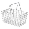 Chidori Sangyo (Tidorisangyou) Basket Silver 30X18.5Xh15.5cm Wire Basket 55-23
