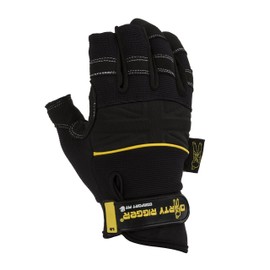 Dirty Rigger Leather Grip Extra Large Framer Rigger Glove Black Color