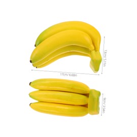 Mikinona Cute Banana Car Antenna Topper Decorative Cartoon Ornament for Exterior Car Roof Scratch Prevention Antenna Protection Durable Accessory for Vehicles