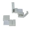 Connector for RGBW RGB+W 12mm LED Strip Strips ; L-connector