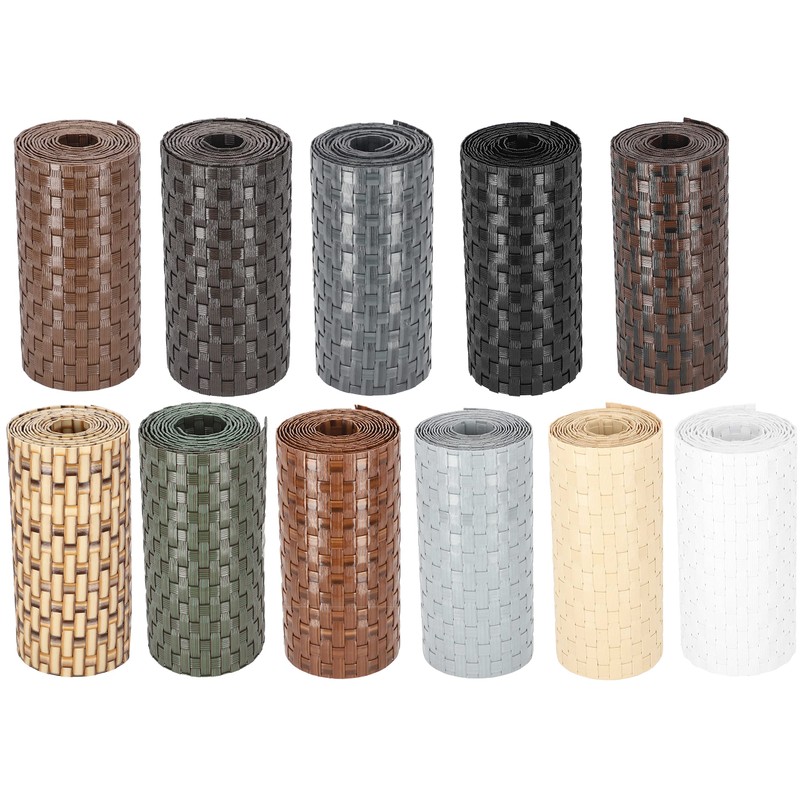 KOTARBAU® Privacy Screen Strips Made of Technorattan Solid for Garden