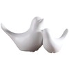 SAKIRABITO Figurines Interior Scandinavian Birds Large and Small Set of