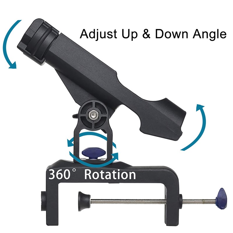 Fishing Rod Holders for Boat 360 Degree Adjustable Fishing Pole