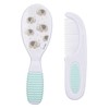 Nuby Brush and Comb Set, Colors May Vary