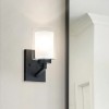 US Instock ETL Farmhouse Glass Round Wall Light Bathroom Etl
