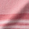 MUJI MC0ZLA3A Indian Cotton Fine Count, Multi Cross/Checked, Red, Approx.