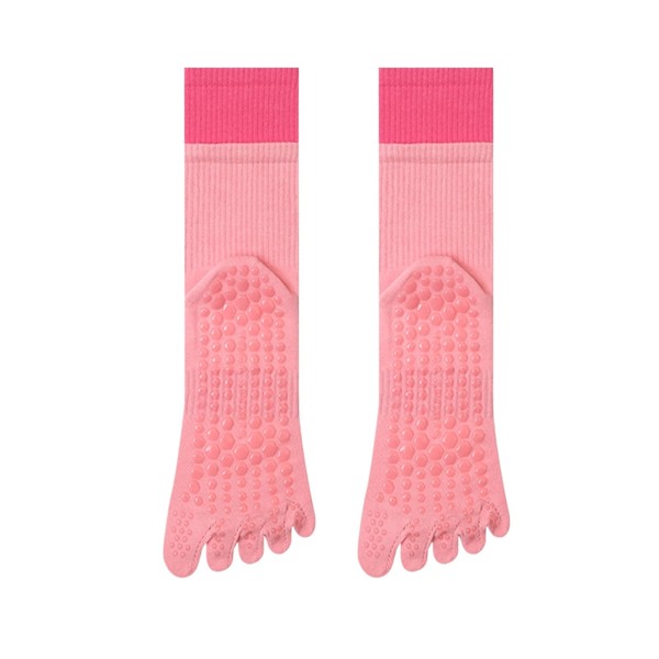 svlftecon Unisex Yoga Pilates Socks with Grips Non Slip Full