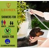 Leomix Premium Handheld Shower Set with Detachable Head, Chrome Plated,