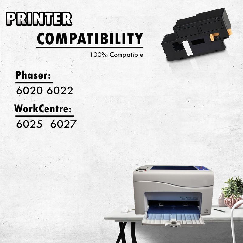 Inkfirst Black Toner Cartridge 6020 6022 6025 6027 BK (106R02759