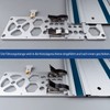 340 mm 90° Right Angle Guide Rail, Track Saw, Angle