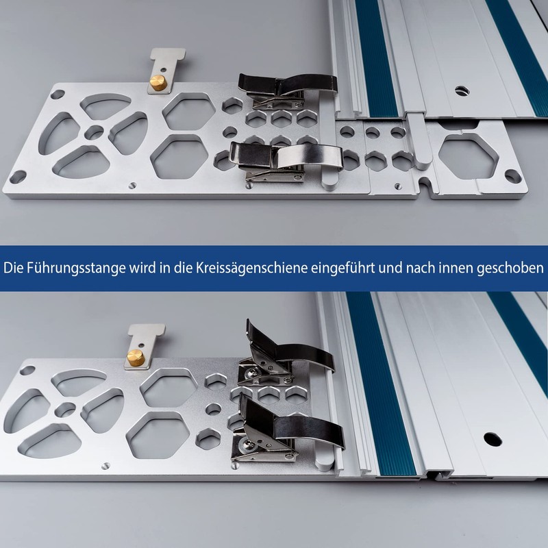 340 mm 90° Right Angle Guide Rail, Track Saw, Angle